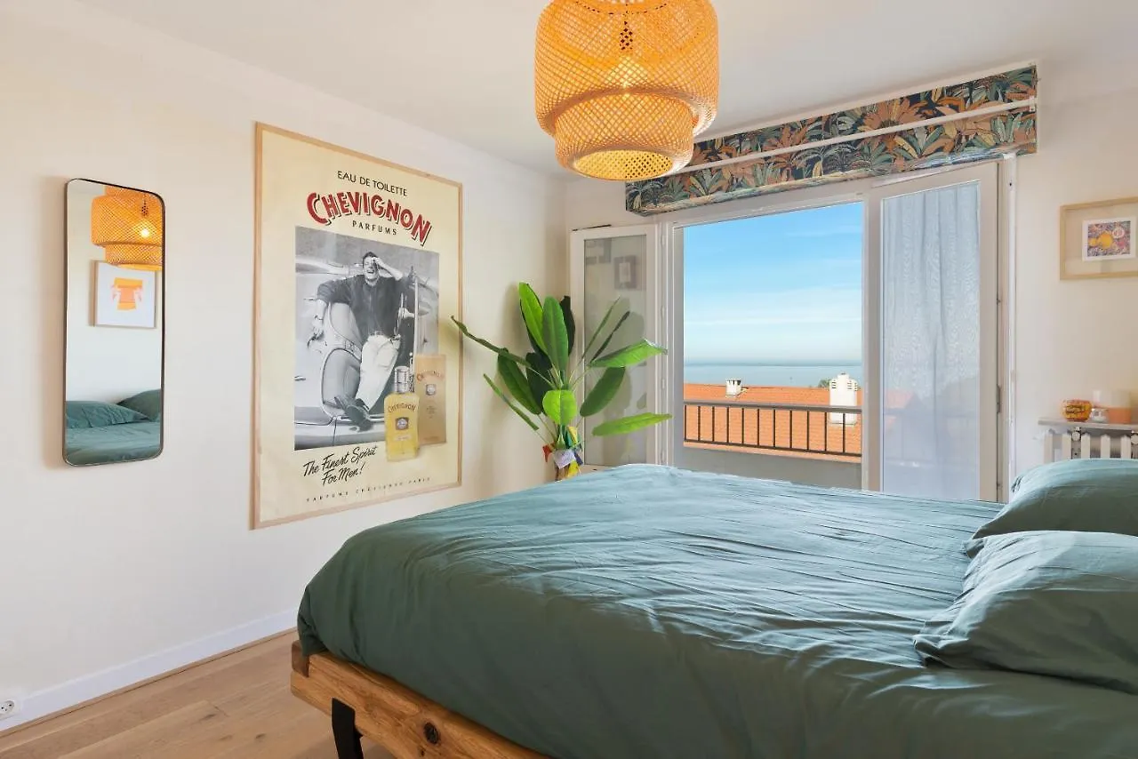 Apartment Beach House! Vue Ocean Et Montagnes. Plage Centre. Bidart France